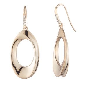 Carolee ON CLOUD NINE METAL DROP GOLD TONE EARRING